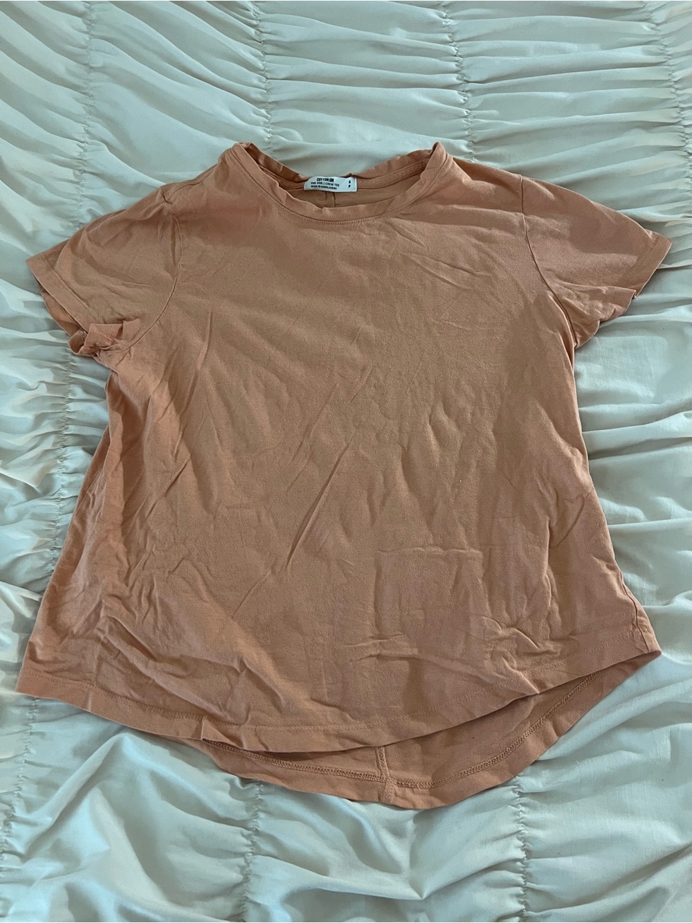 Cotton On Short Sleeve Tee in Peachy Coral